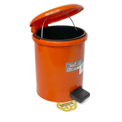 Будкрам купити Пластикове відро для сміття з педаллю на 3Л, жовте Afacan Plastik Пластикове відро для сміття з педаллю на 3Л, жовте Afacan Plastik 8