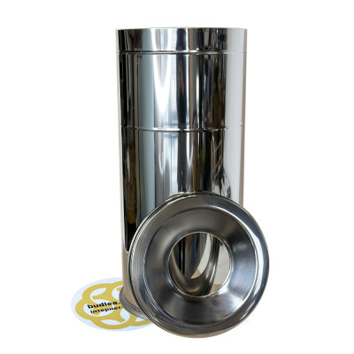 Будкрам купити Відро для сміття 30Л плоска кришка з отвором, нержавіюча сталь, хром VINKS Відро для сміття 30Л плоска кришка з отвором, нержавіюча сталь, хром VINKS 3