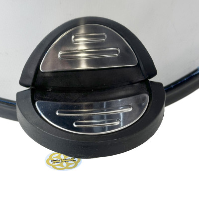 Будкрам купить Ведро для мусора 40Л с педалью и микролифтом, нержавеющая сталь, хром VINKS Ведро для мусора 40Л с педалью и микролифтом, нержавеющая сталь, хром VINKS 2