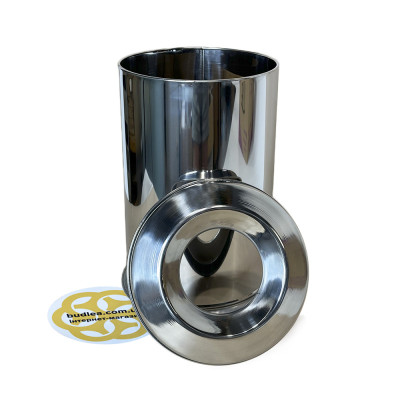 Будкрам купити Відро для сміття 13Л з обідком негорюче, нержавіюча сталь, хром VINKS Відро для сміття 13Л з обідком негорюче, нержавіюча сталь, хром VINKS 4