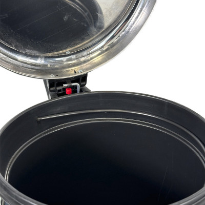 Будкрам купити Відро для сміття 12Л ELIT з педаллю та мікроліфтом, нержавіюча сталь, хром VINKS Відро для сміття 12Л ELIT з педаллю та мікроліфтом, нержавіюча сталь, хром VINKS 2