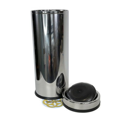 Будкрам купить Мусорное ведро 27Л поворотная крышка, нержавеющая сталь, хром VINKS Мусорное ведро 27Л поворотная крышка, нержавеющая сталь, хром VINKS 4