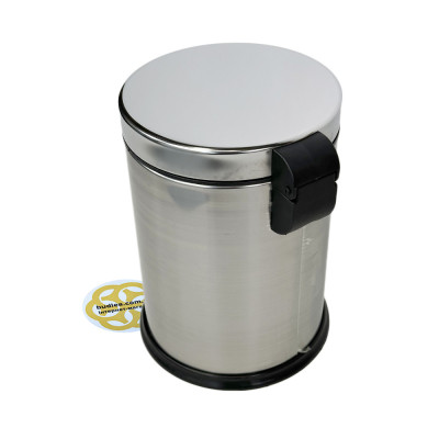 Будкрам купити Відро для сміття з педаллю MICRO 3Л, нержавіюча сталь, хром VINKS Відро для сміття з педаллю MICRO 3Л, нержавіюча сталь, хром VINKS 2