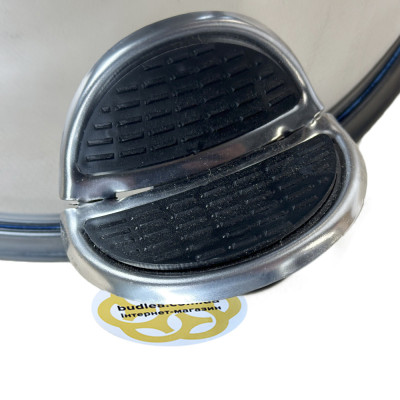 Будкрам купити Відро для сміття з педаллю 12Л з перфорацією, нержавіюча сталь, хром VINKS Відро для сміття з педаллю 12Л з перфорацією, нержавіюча сталь, хром VINKS 2