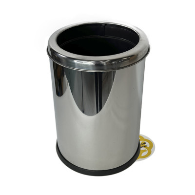 Будкрам купить Ведро для мусора на 12Л с ободком, нержавеющая сталь, хром VINKS Ведро для мусора на 12Л с ободком, нержавеющая сталь, хром VINKS 3