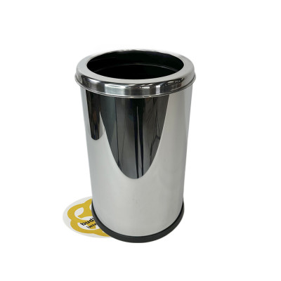Будкрам купити Відро для сміття на 16Л з обідком, нержавіюча сталь, хром VINKS Відро для сміття на 16Л з обідком, нержавіюча сталь, хром VINKS 4
