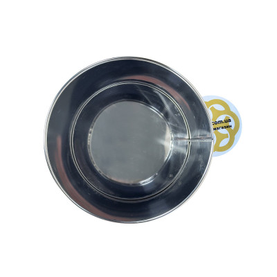 Будкрам купити Відро для сміття 6Л без кришки, нержавіюча сталь, хром VINKS Відро для сміття 6Л без кришки, нержавіюча сталь, хром VINKS 2