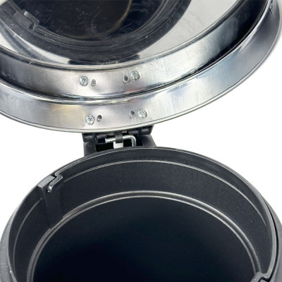 Будкрам купити Відро для сміття 3Л з педаллю і мікроліфтом, нержавіюча сталь, хром VINKS Відро для сміття 3Л з педаллю і мікроліфтом, нержавіюча сталь, хром VINKS 4