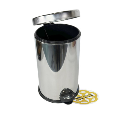 Будкрам купити Відро для сміття з педаллю і мікроліфтом 8Л, нержавіюча сталь, хром VINKS Відро для сміття з педаллю і мікроліфтом 8Л, нержавіюча сталь, хром VINKS 4