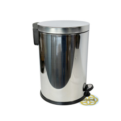 Будкрам купити Відро для сміття 20Л з педаллю та мікроліфтом, нержавіюча сталь, хром VINKS Відро для сміття 20Л з педаллю та мікроліфтом, нержавіюча сталь, хром VINKS 4