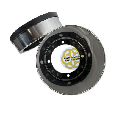 Будкрам купити Відро для сміття 8Л з притискним кільцем, нержавіюча сталь, хром VINKS Відро для сміття 8Л з притискним кільцем, нержавіюча сталь, хром VINKS 2