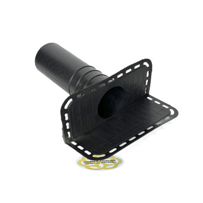 Будкрам купити Вирва парапетна з трапом 10х10 см Ø100 мм Mesa Вирва парапетна з трапом 10х10 см Ø100 мм Mesa 2