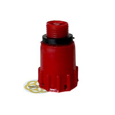 Будкрам купить Заглушка для труб пластиковая  Ø1/2"временная, красный Uponor