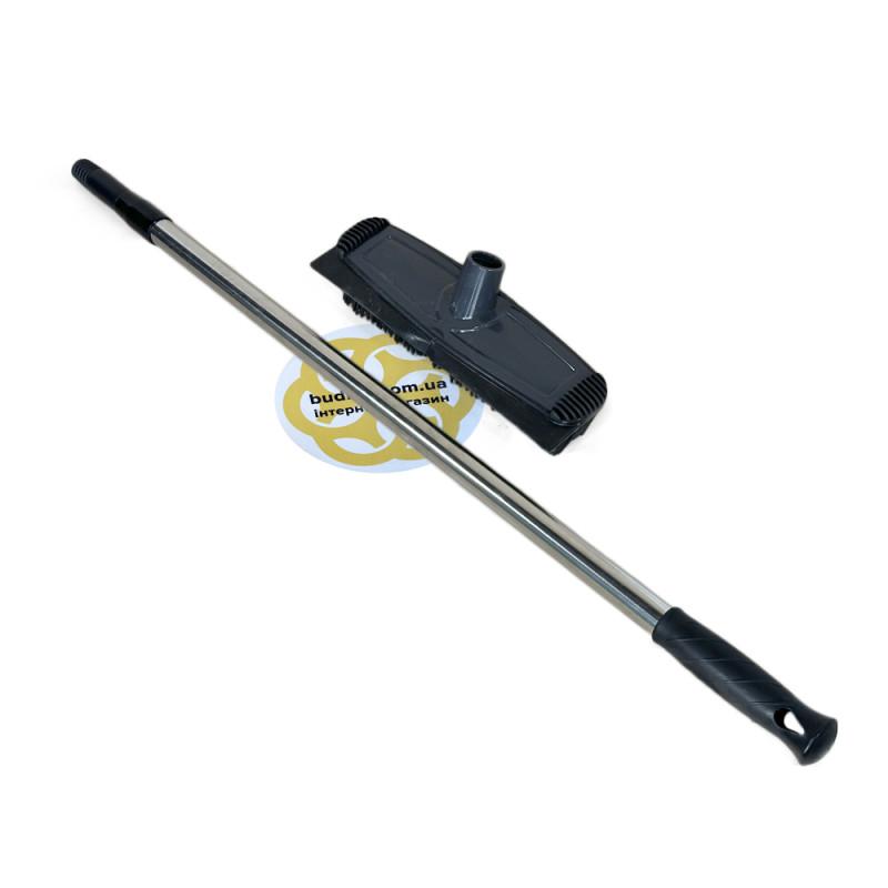 Будкрам купити Щітка для миття авто 120 см силіконова, з телескопічною ручкою Sanpreis