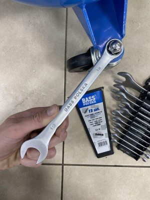 Будкрам купити Набір комбінованих ключів Bass Polska BP-7155 Набір комбінованих ключів Bass Polska BP-7155 3