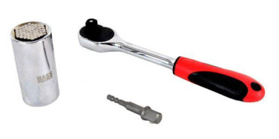 Будкрам купити Гайковий ключ із універсальною головкою Bass Polska BP-7400