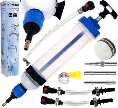 Будкрам купити Ручний аспіратор для відкачування рідин із адаптерами TAGRED TA4153