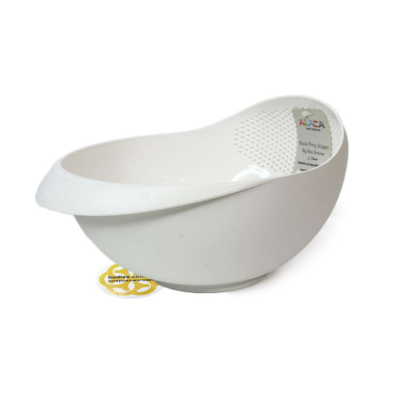 Будкрам купить Друшлаг для риса большой круглый, пластик SNMZ