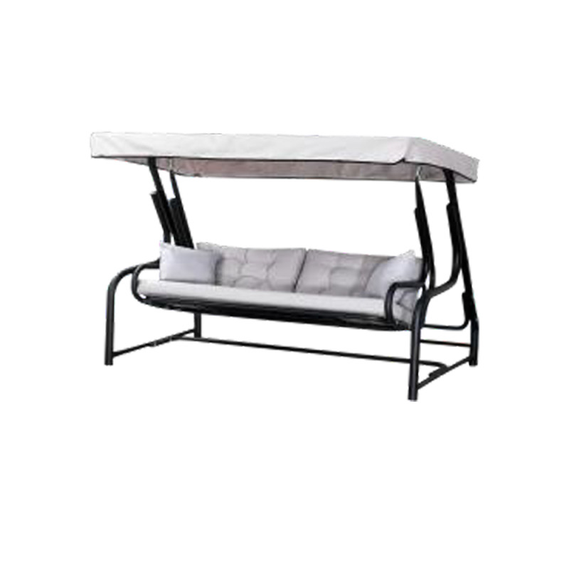 Будкрам купити Гойдалка садова GONDOL SWING тримісна металева з подушками SNMZ