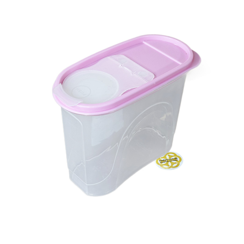 Будкрам купить Пищевой контейнер KING 1.5Л с крышкой, прямоугольный, пластик, прозрачный SNMZ