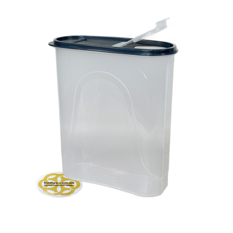 Будкрам купити Харчовий контейнер KING 4Л із кришкою, прямокутний, пластик, прозорий SNMZ