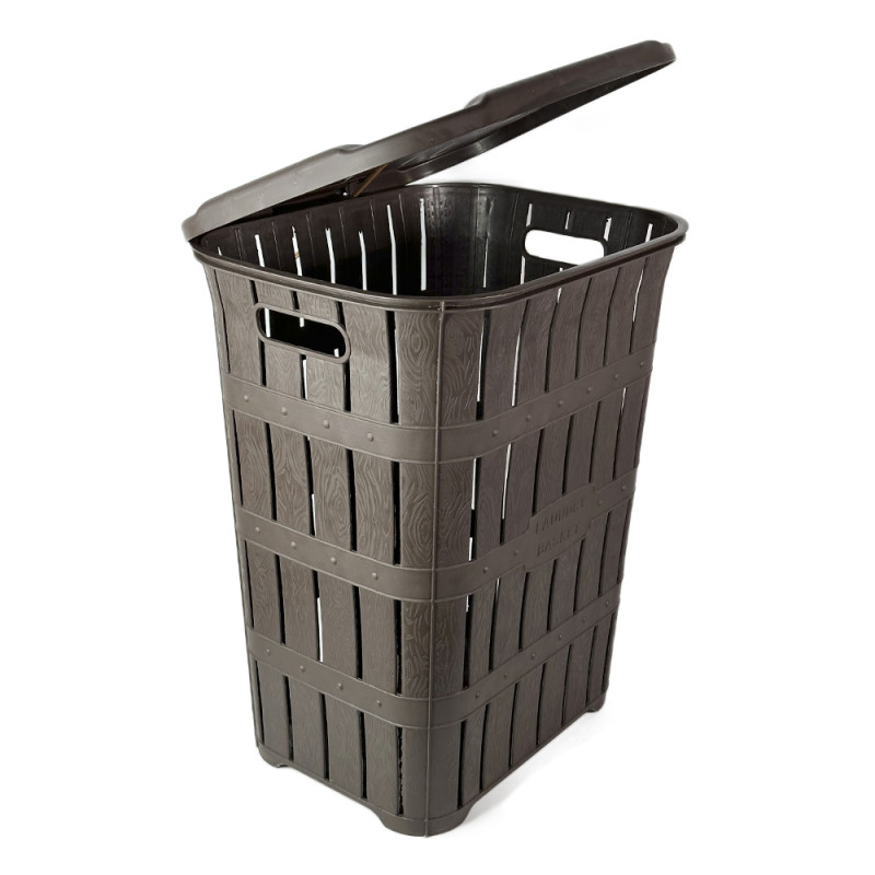 Будкрам купить Корзина для белья с крышкой BAMBU, пластик SNMZ