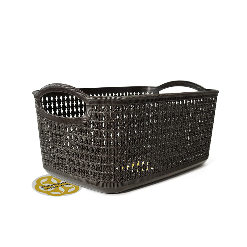 Будкрам купить Корзина для хранения прямоугольная, коричневый SNMZ