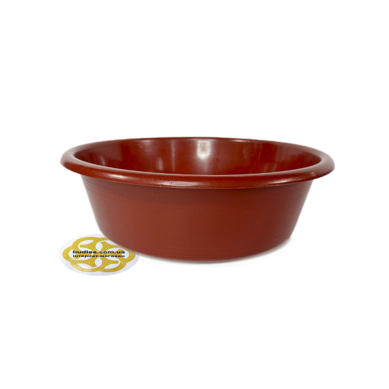 Будкрам купити Пластикова миска 12Л ECO господарська, кругла SNMZ