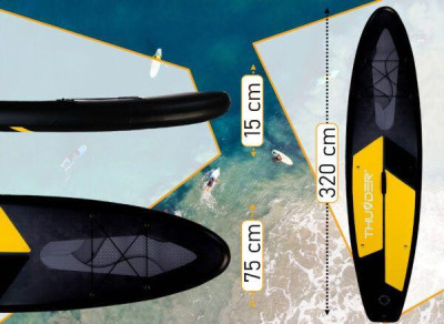 Будкрам купити SUP-дошка THUNDER RAVEN 320 SUP-дошка THUNDER RAVEN 320 3