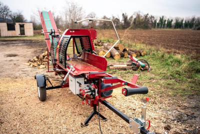 Будкрам купити Напівавтоматична машина для різання та розколу дров Brugger SA38