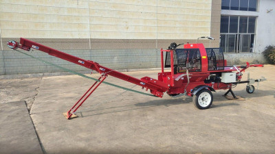 Будкрам купити Напівавтоматична машина для різання та розколу дров Brugger SA38 Напівавтоматична машина для різання та розколу дров Brugger SA38 2