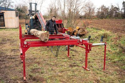 Будкрам купити Напівавтоматична машина для різання та розколу дров Brugger SA48 Pro Напівавтоматична машина для різання та розколу дров Brugger SA48 Pro 2