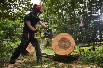 Будкрам купить Ryobi Пила цепная аккумуляторная RY36CSX50A-0, 36В MAX POWER, шина 50см Oregon, бесщеточная, 18.5м/с, без АКБ и ЗП Ryobi Пила цепная аккумуляторная RY36CSX50A-0, 36В MAX POWER, шина 50см Oregon, бесщеточная, 18.5м/с, без АКБ и ЗП 5