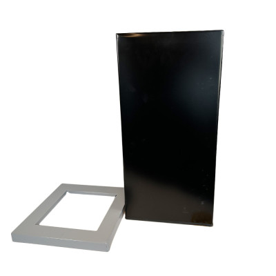 Будкрам купити Бак для сміття 50 Л, нержавіюча сталь, чорний Efor Бак для сміття 50 Л, нержавіюча сталь, чорний Efor 2