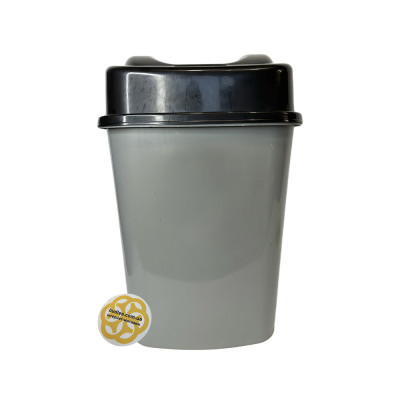 Будкрам купити Баки для сортування сміття 3х60Л, кришка з отвором, пластик, сірий SNMZ Баки для сортування сміття 3х60Л, кришка з отвором, пластик, сірий SNMZ 7