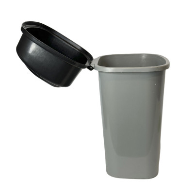 Будкрам купити Баки для сортування сміття 4х60Л, кришка з отвором, пластик, сірий SNMZ Баки для сортування сміття 4х60Л, кришка з отвором, пластик, сірий SNMZ 6