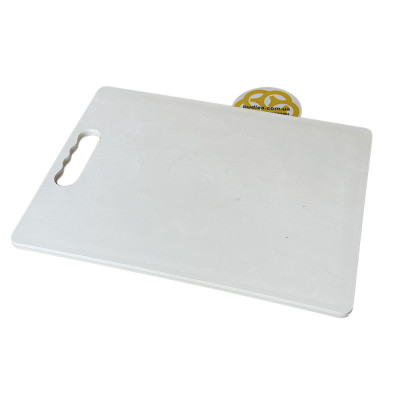 Будкрам купить Разделочная доска 26х35 см большая, пластик, белый SNMZ Разделочная доска 26х35 см большая, пластик, белый SNMZ 2