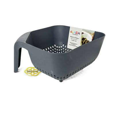 Будкрам купить Друшлаг с ручкой квадратный, пластик SNMZ Друшлаг с ручкой квадратный, пластик SNMZ 3