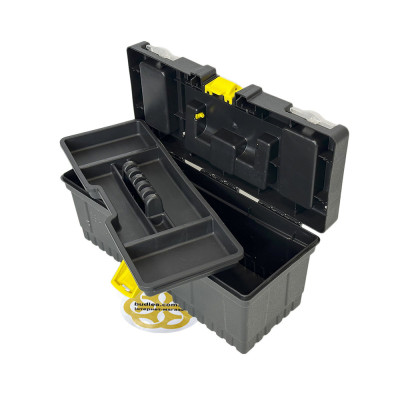 Будкрам купить Ящик для инструментов 13" 13.5х33х14 см, пластик, черный+скотч алюминиевый 50 м В ПОДАРОК SNMZ Ящик для инструментов 13" 13.5х33х14 см, пластик, черный+скотч алюминиевый 50 м В ПОДАРОК SNMZ 3