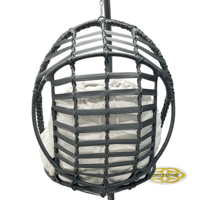Будкрам купить Подвесное кресло кокон GRANADA  из искусственного ротанга Sanpreis Подвесное кресло кокон GRANADA  из искусственного ротанга Sanpreis 8