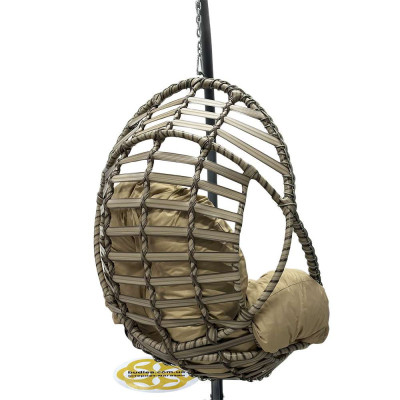 Будкрам купить Подвесное кресло кокон GRANADA  из искусственного ротанга Sanpreis Подвесное кресло кокон GRANADA  из искусственного ротанга Sanpreis 4