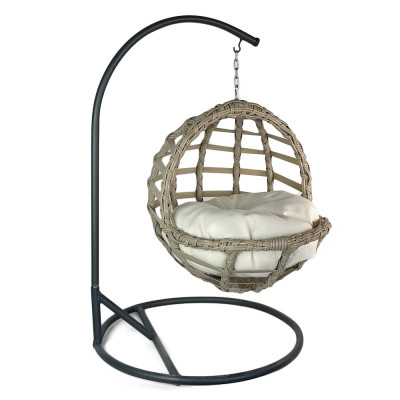 Будкрам купити Підвісне крісло кокон ZOO SWING для тварин, штучний ротанг SNMZ Підвісне крісло кокон ZOO SWING для тварин, штучний ротанг SNMZ 2