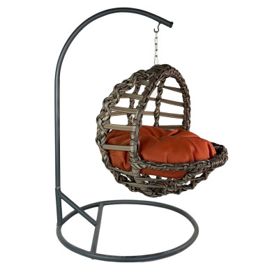 Будкрам купити Підвісне крісло кокон ZOO SWING для тварин, штучний ротанг SNMZ Підвісне крісло кокон ZOO SWING для тварин, штучний ротанг SNMZ 3