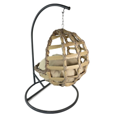 Будкрам купити Підвісне крісло кокон ZOO SWING для тварин, штучний ротанг SNMZ Підвісне крісло кокон ZOO SWING для тварин, штучний ротанг SNMZ 8