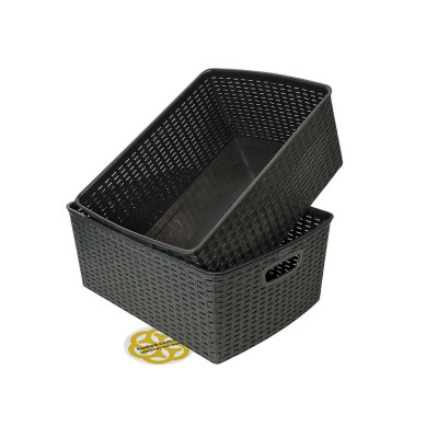 Будкрам купити Комод пластиковий RATTAN на 4 ящики, коричневий SNMZ Комод пластиковий RATTAN на 4 ящики, коричневий SNMZ 5