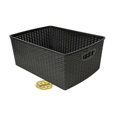 Будкрам купити Комод пластиковий RATTAN на 4 ящики, коричневий SNMZ Комод пластиковий RATTAN на 4 ящики, коричневий SNMZ 4