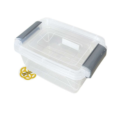 Будкрам купити Харчовий контейнер 2Л ELITE із кришкою прямокутний, пластик, прозорий SNMZ Харчовий контейнер 2Л ELITE із кришкою прямокутний, пластик, прозорий SNMZ 2