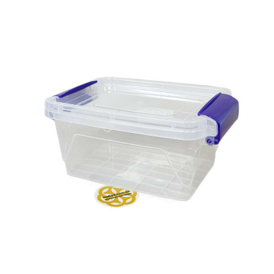 Будкрам купити Харчовий контейнер 2Л ELITE із кришкою прямокутний, пластик, прозорий SNMZ