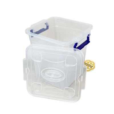 Будкрам купить Пищевой контейнер 11Л с крышкой JUMBO, квадратный, пластик, прозрачный SNMZ Пищевой контейнер 11Л с крышкой JUMBO, квадратный, пластик, прозрачный SNMZ 4