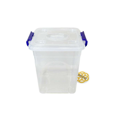 Будкрам купить Пищевой контейнер 11Л с крышкой JUMBO, квадратный, пластик, прозрачный SNMZ